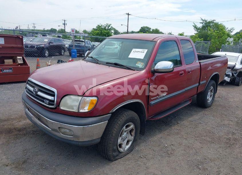 Photo 2 of 2000 Toyota Tundra SR5 V8 (VIN 5TBBT4414YS020327)