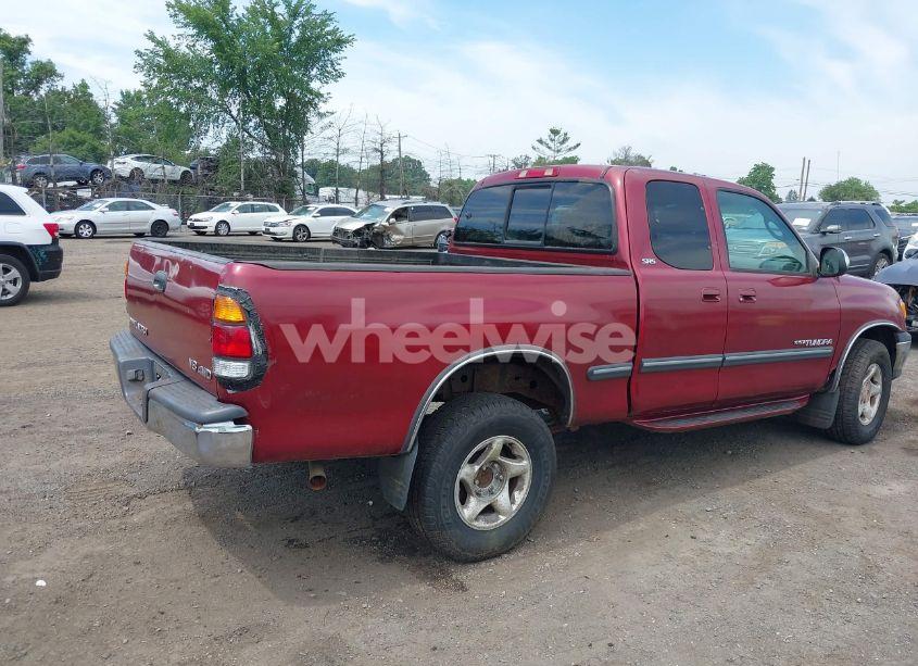 Photo 4 of 2000 Toyota Tundra SR5 V8 (VIN 5TBBT4414YS020327)