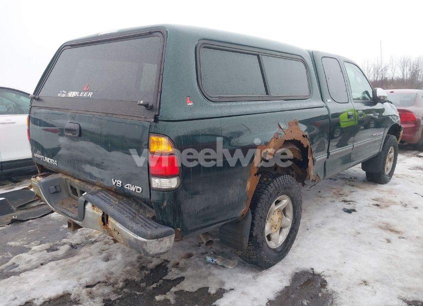 Photo 4 of 2000 Toyota Tundra SR5 V8 (VIN 5TBBT4415YS019543)