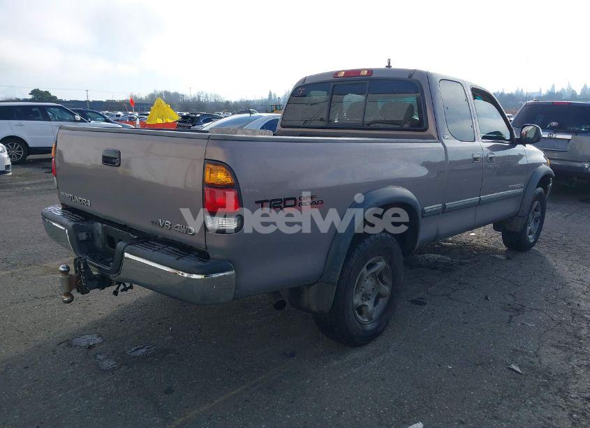 Photo 4 of 2002 Toyota Tundra SR5 V8 (VIN 5TBBT44162S310544)