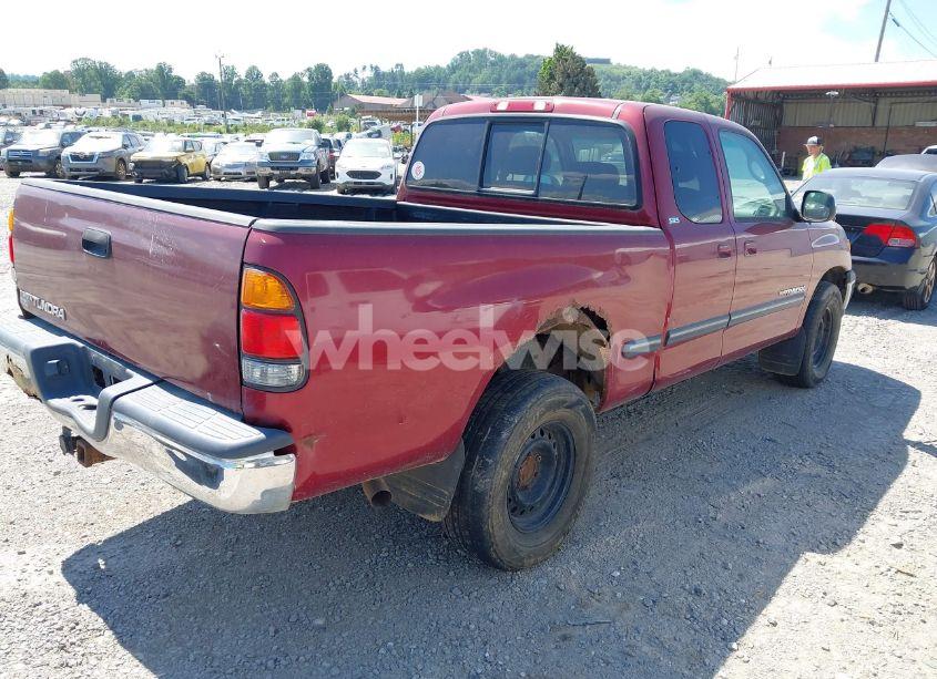 Photo 4 of 2001 Toyota Tundra SR5 V8 (VIN 5TBBT44171S178019)