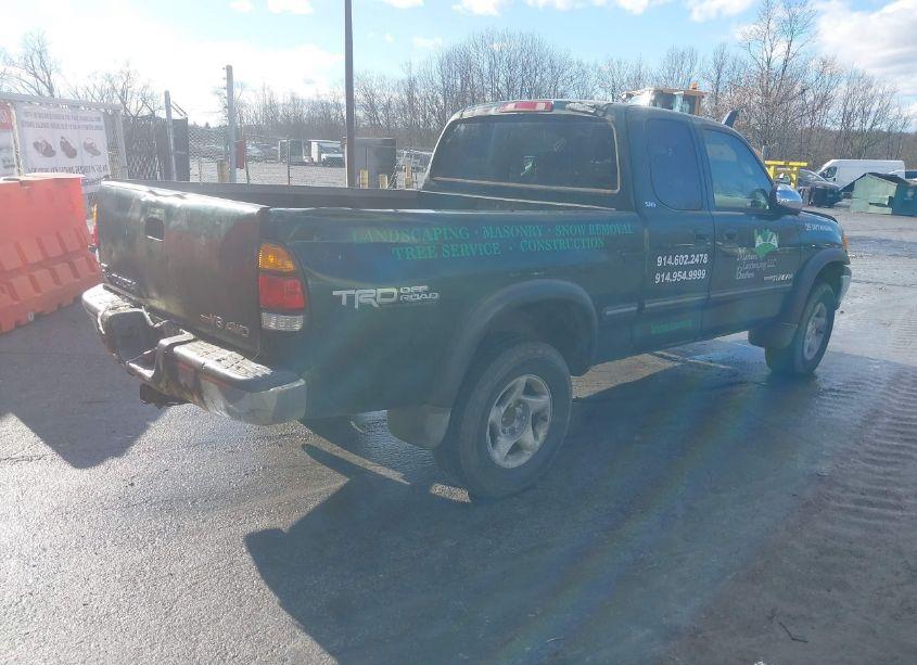 Photo 4 of 2002 Toyota Tundra SR5 V8 (VIN 5TBBT441X2S301586)