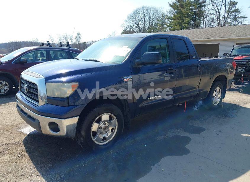 Photo 2 of 2007 Toyota Tundra SR5 5.7L V8 (VIN 5TBBV54167S483259)