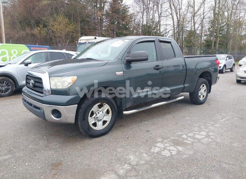 Photo 2 of 2008 Toyota Tundra BASE 5.7L V8 (VIN 5TBBV54198S500489)