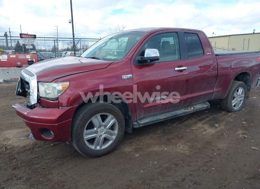 Photo 2 of 2007 Toyota Tundra LIMITED 5.7L V8 (VIN 5TBBV58117S451619)
