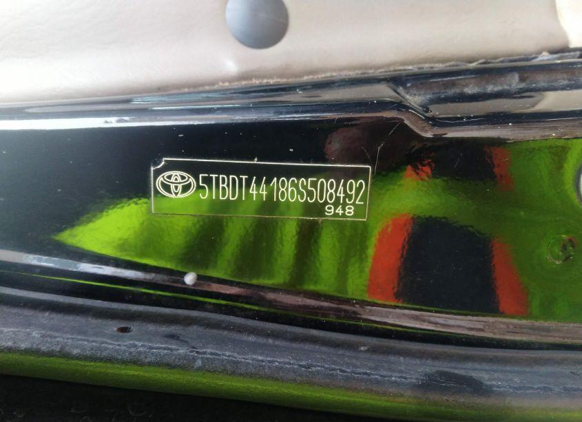 Photo 9 of 2006 Toyota Tundra SR5 V8 (VIN 5TBDT44186S508492)