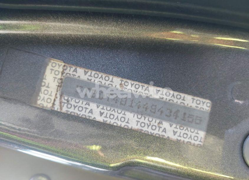 Photo 9 of 2004 Toyota Tundra LIMITED V8 (VIN 5TBDT48144S434155)