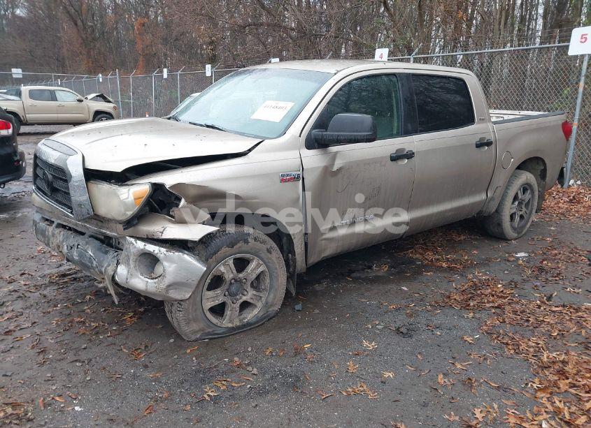 Photo 2 of 2008 Toyota Tundra SR5 5.7L V8 (VIN 5TBDV54138S515918)