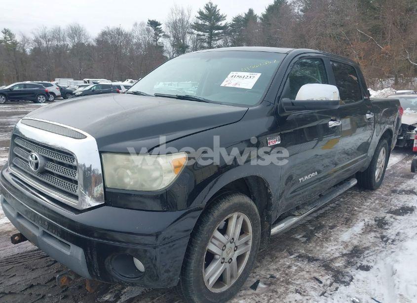 Photo 2 of 2008 Toyota Tundra LIMITED 5.7L V8 (VIN 5TBDV581X8S497573)
