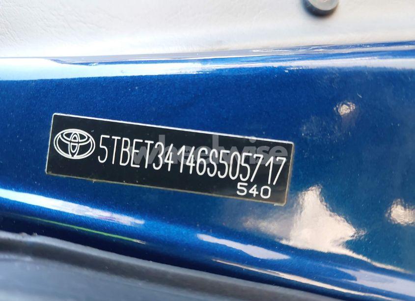 Photo 17 of 2006 Toyota Tundra SR5 V8 (VIN 5TBET34146S505717)