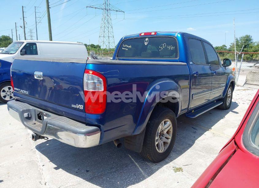 Photo 4 of 2005 Toyota Tundra SR5 V8 (VIN 5TBET34185S483087)
