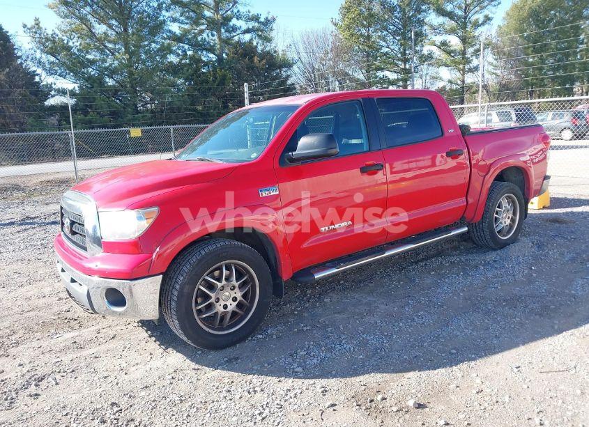 Photo 2 of 2008 Toyota Tundra BASE 5.7L V8 (VIN 5TBEV54168S482689)