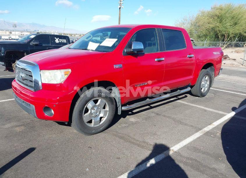 Photo 2 of 2007 Toyota Tundra LIMITED 5.7L V8 (VIN 5TBEV58177S470706)