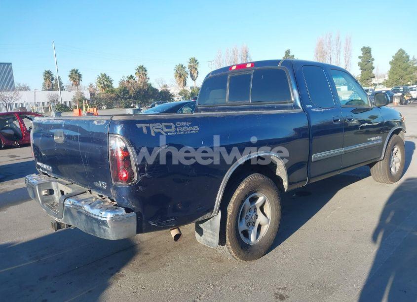 Photo 4 of 2003 Toyota Tundra SR5 V8 (VIN 5TBRT34123S404284)