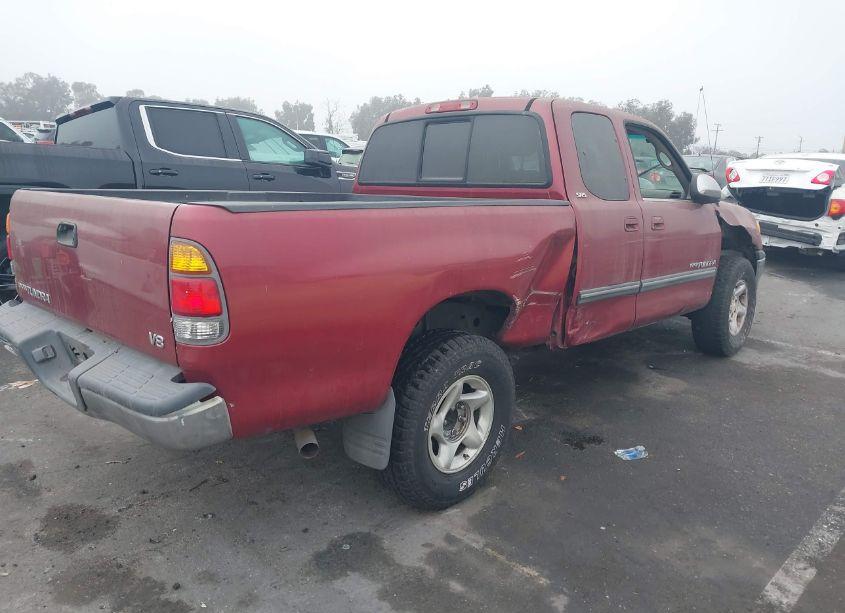 Photo 4 of 2000 Toyota Tundra SR5 V8 (VIN 5TBRT3412YS030606)