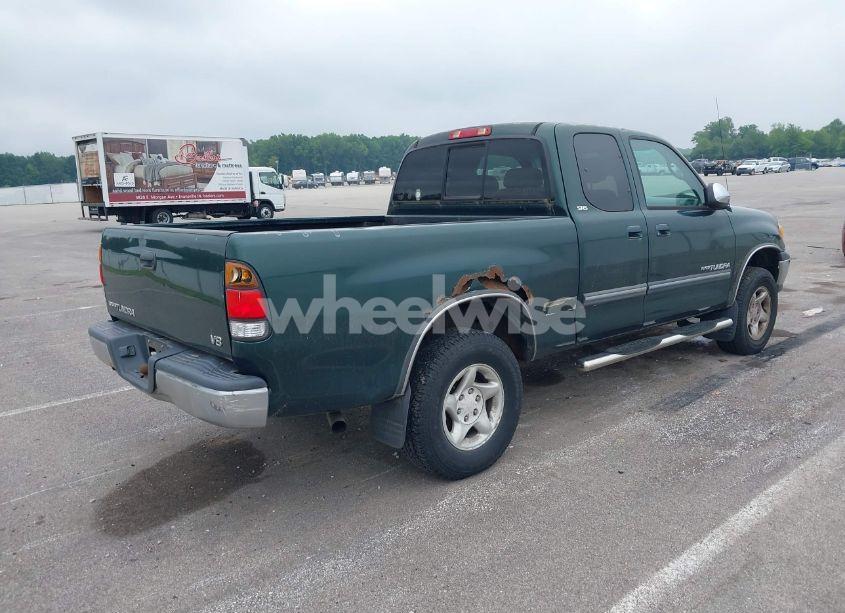 Photo 4 of 2000 Toyota Tundra SR5 V8 (VIN 5TBRT3414YS009367)