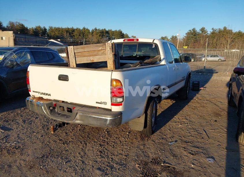 Photo 4 of 2002 Toyota Tundra SR5 V8 (VIN 5TBRT34152S249132)