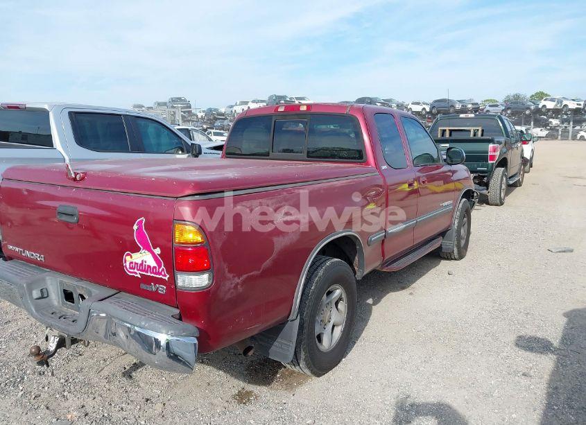Photo 4 of 2002 Toyota Tundra SR5 V8 (VIN 5TBRT34162S237314)