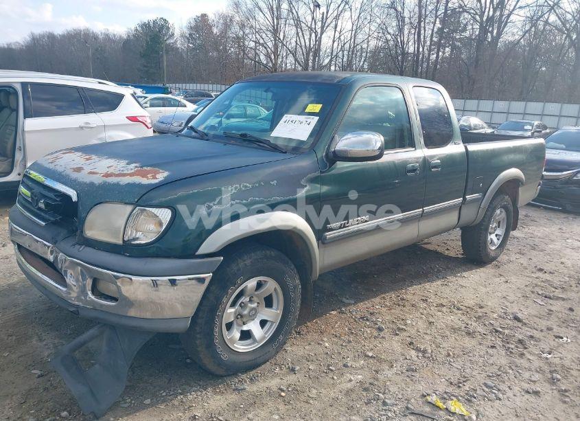 Photo 2 of 2000 Toyota Tundra SR5 V8 (VIN 5TBRT3417YS052939)