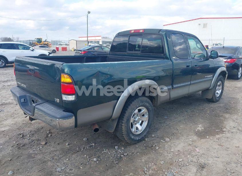 Photo 4 of 2000 Toyota Tundra SR5 V8 (VIN 5TBRT3417YS052939)