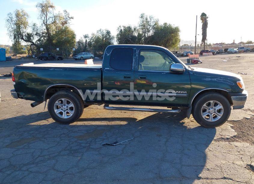 Photo 13 of 2000 Toyota Tundra SR5 V8 (VIN 5TBRT3417YS120821)