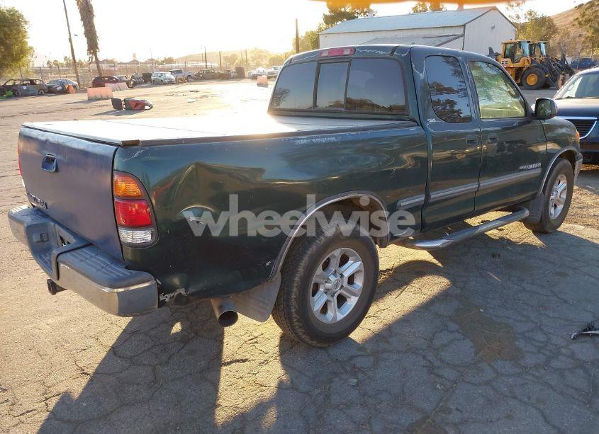 Photo 4 of 2000 Toyota Tundra SR5 V8 (VIN 5TBRT3417YS120821)