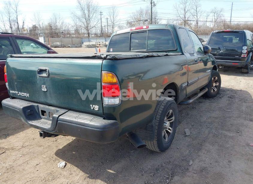 Photo 4 of 2000 Toyota Tundra SR5 V8 (VIN 5TBRT341XYS048349)