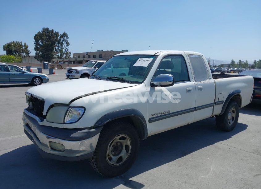 Photo 6 of 2000 Toyota Tundra SR5 V8 (VIN 5TBRT341XYS089919)