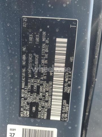 2025 TOYOTA GRAND HIGHLANDER LE (VIN 5TDAAAB51SS076780) main photo