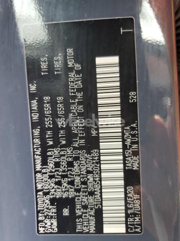 Photo 13 of 2024 TOYOTA GRAND HIGHLANDER XLE (VIN 5TDAAAB54RS021489)