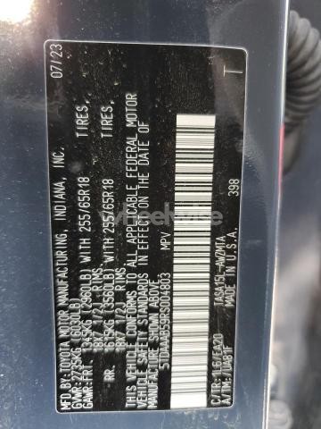 Photo 9 of 2024 TOYOTA GRAND HIGHLANDER XLE (VIN 5TDAAAB59RS004803)