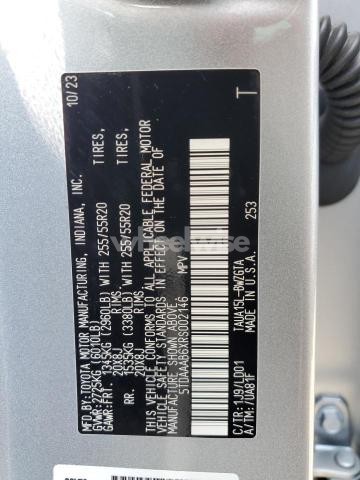 Photo 11 of 2024 LEXUS TX 350 BASE (VIN 5TDAAAB6XRS002146)