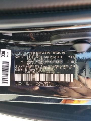 2022 TOYOTA SIENNA XLE (VIN 5TDASKFC0NS057881) main photo