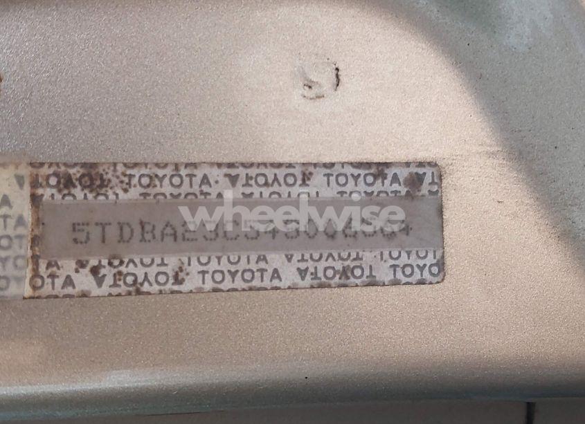 Photo 9 of 2004 Toyota Sienna LE (VIN 5TDBA23C54S006564)