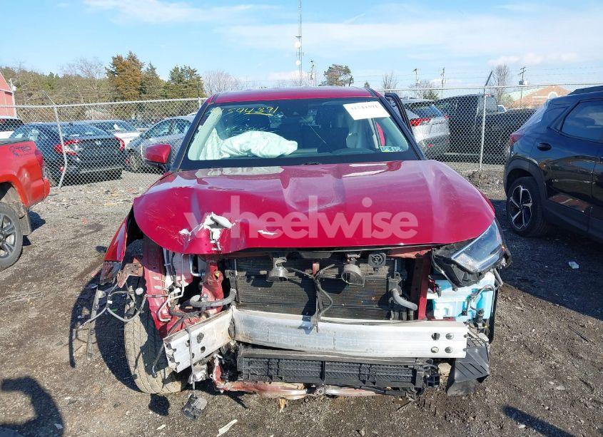 Photo 12 of 2021 Toyota Highlander HYBRID LE (VIN 5TDBBRCH0MS034628)