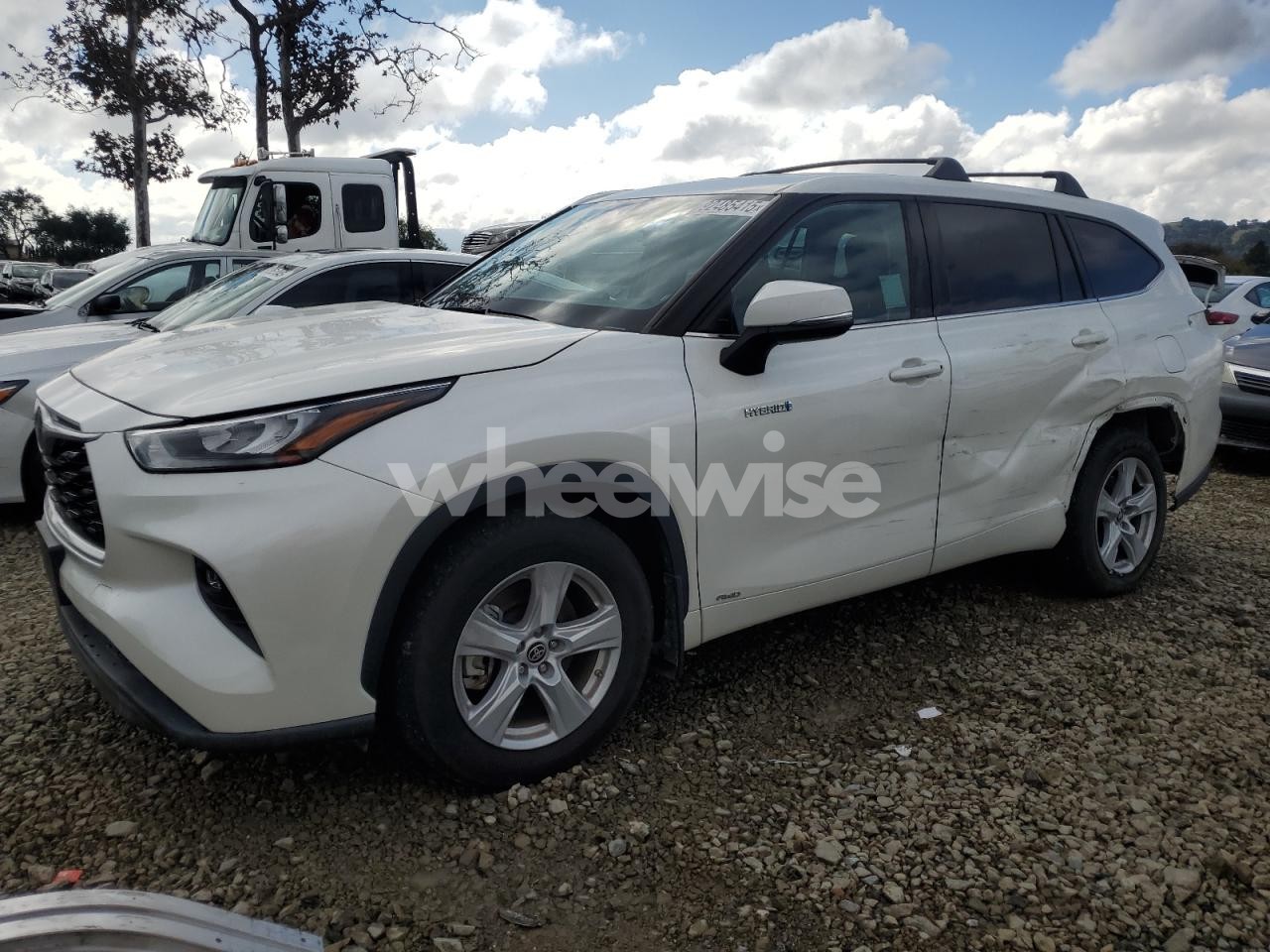 2020 TOYOTA HIGHLANDER HYBRID LE (VIN 5TDBBRCH4LS508241) main photo
