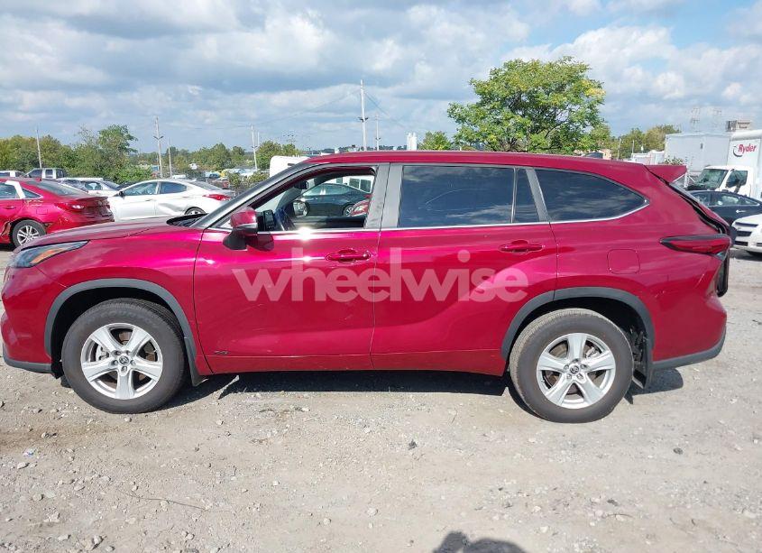 Photo 14 of 2023 Toyota Highlander HYBRID LE (VIN 5TDBBRCH5PS111465)