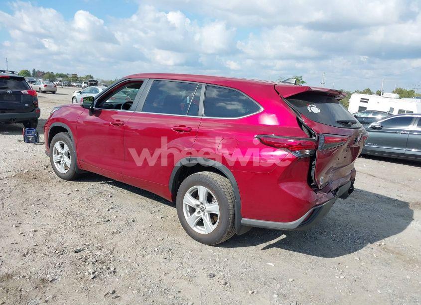 Photo 3 of 2023 Toyota Highlander HYBRID LE (VIN 5TDBBRCH5PS111465)