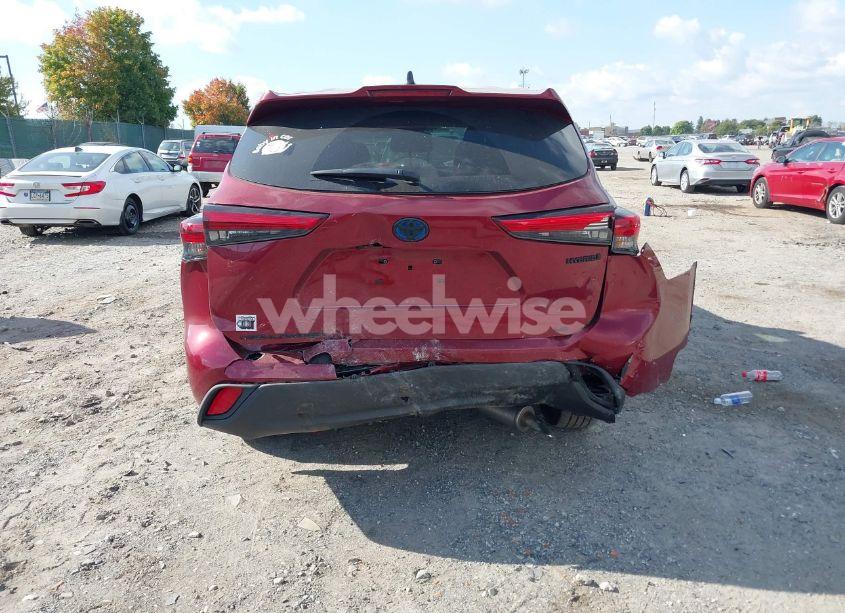 Photo 6 of 2023 Toyota Highlander HYBRID LE (VIN 5TDBBRCH5PS111465)