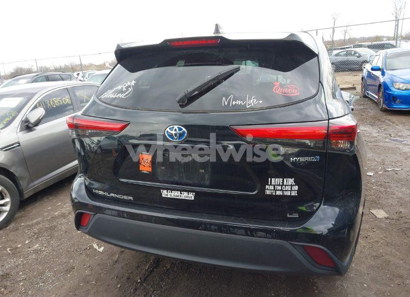 Photo 15 of 2021 Toyota Highlander HYBRID LE (VIN 5TDBBRCH6MS519338)