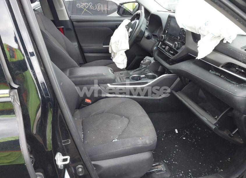 Photo 5 of 2021 Toyota Highlander HYBRID LE (VIN 5TDBBRCH6MS519338)