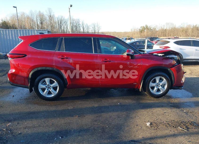 Photo 13 of 2023 Toyota Highlander HYBRID LE (VIN 5TDBBRCH7PS128137)