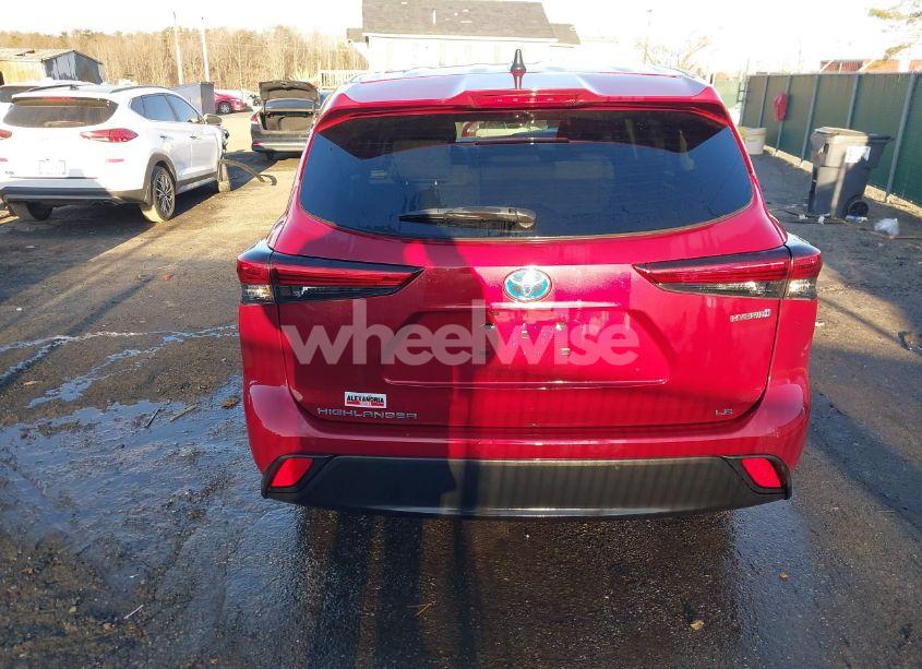 Photo 16 of 2023 Toyota Highlander HYBRID LE (VIN 5TDBBRCH7PS128137)