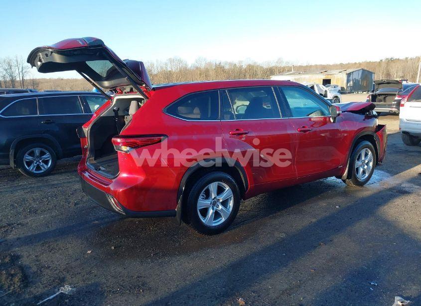 Photo 4 of 2023 Toyota Highlander HYBRID LE (VIN 5TDBBRCH7PS128137)