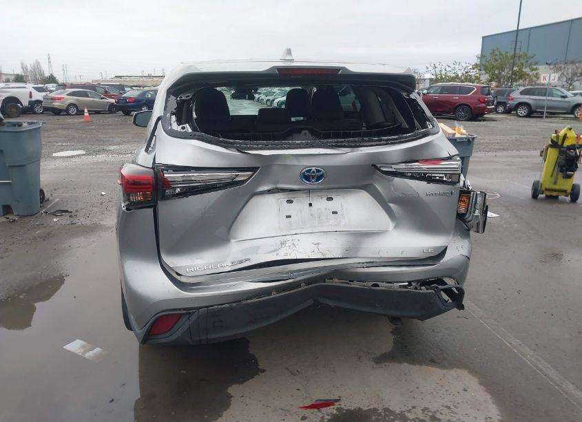 Photo 16 of 2020 Toyota Highlander HYBRID LE (VIN 5TDBBRCH9LS511717)