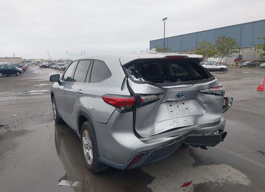 Photo 3 of 2020 Toyota Highlander HYBRID LE (VIN 5TDBBRCH9LS511717)