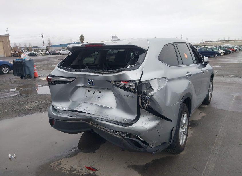Photo 4 of 2020 Toyota Highlander HYBRID LE (VIN 5TDBBRCH9LS511717)