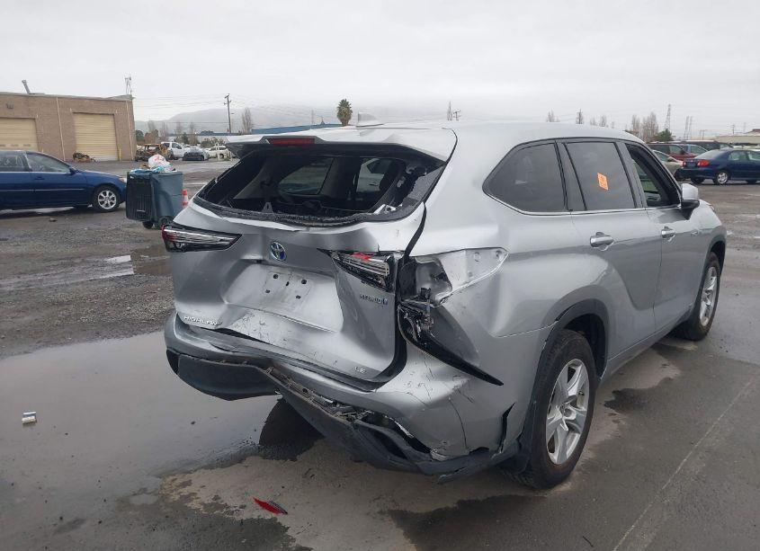 Photo 6 of 2020 Toyota Highlander HYBRID LE (VIN 5TDBBRCH9LS511717)