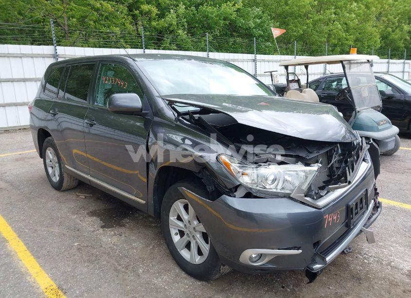 2012 Toyota Highlander BASE V6/SE V6 (VIN 5TDBK3EH0CS122703) main photo