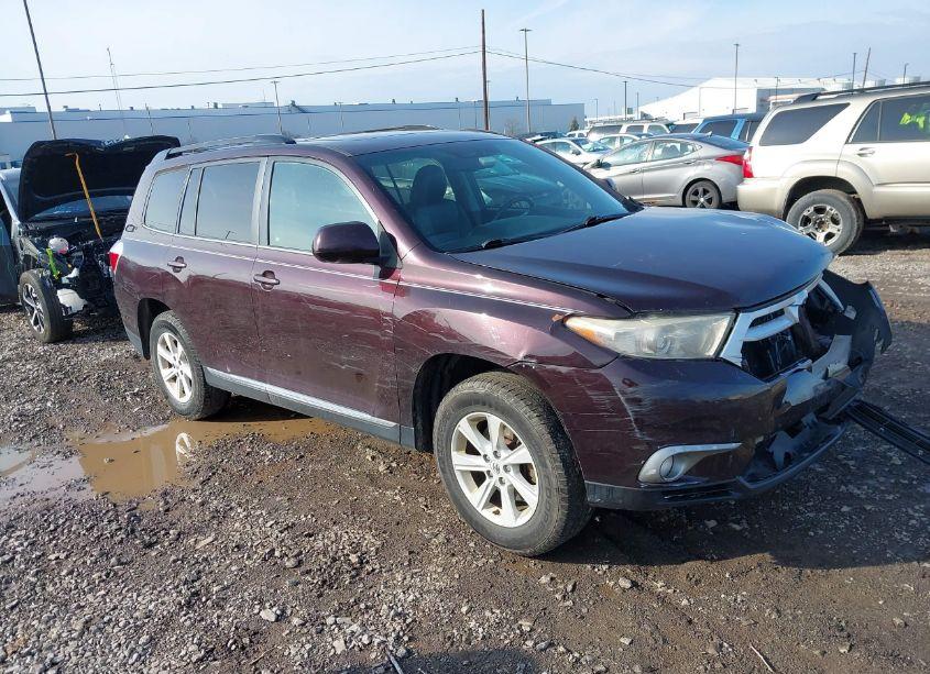 2012 Toyota Highlander SE V6 (VIN 5TDBK3EH4CS117181) main photo